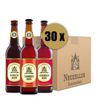 Mix-Karton (je 10 Flaschen Kirsch-Himbeer-Erdbeer Bier)